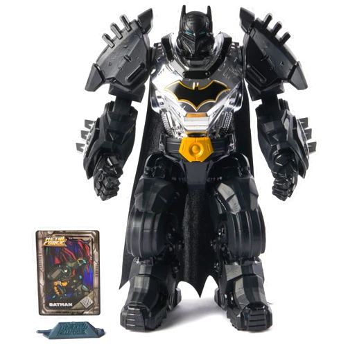 DC Comics, Metal Force Batman Action Figure, 12-Inch Extra Large Super Hero Collectible Kids Toys for Boys and Girls Ages 4 and Up