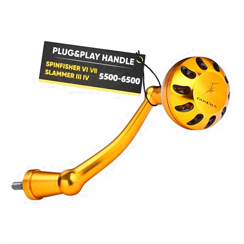 GOMEXUS Power Handle for Penn Spinfisher VI VII Slammer III IV (Make Sure Your Reel Model, Not for All Spinfisher Long Cast/V)-Please Pay Attention to The Adaptation Table