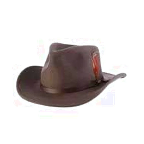 Scala Classico Men’s Crushable Felt Outback Hat Wide Brim 100% Wool Felt UV Protection