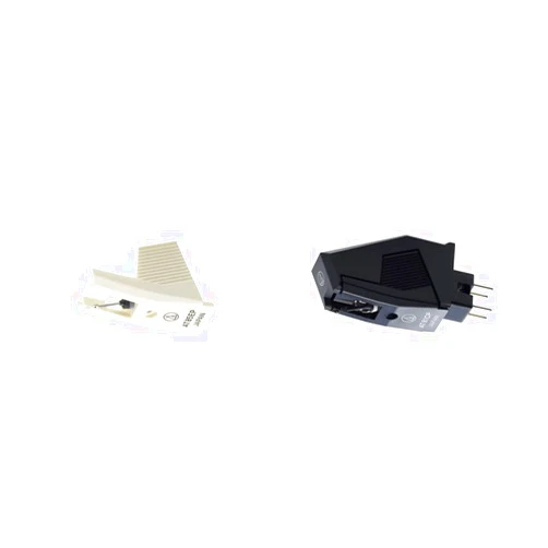 Audio-Technica ATN85EP Replacement Elliptical Turntable Stylus for AT85EP Cartridge & AT81CP Replacement Phonograph Cartridge with Conical Stylus for P Mount Turntables