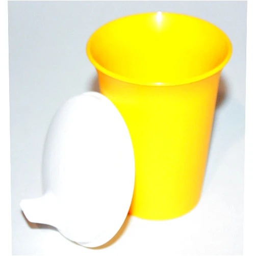 Tupperware Yellow Bell Tumbler Cup with Domed Sipper Seal