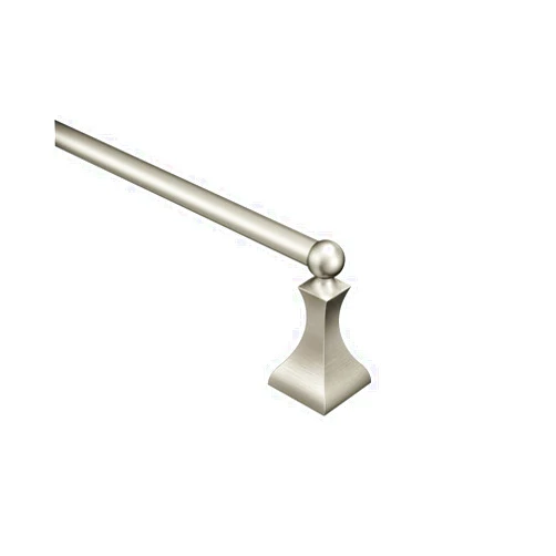 Moen DN8318BN Retreat 18-Inch Single Towel Bar, Brushed Nickel