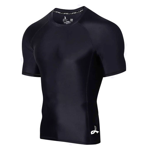 LAFROI Men's Long Sleeve UPF 50+ Baselayer Skins Performance Fit Compression Rash Guard-CLY02D