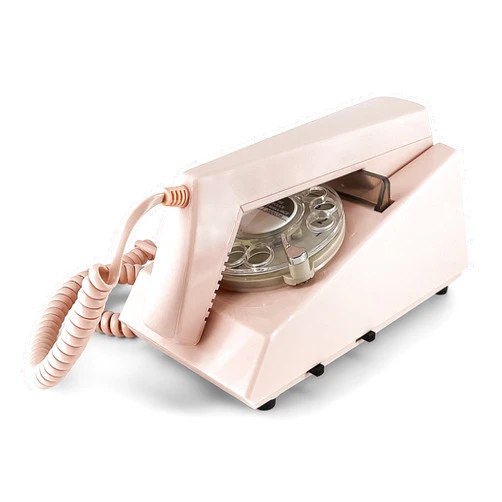 FêteFone FeteFone The Groove Vintage Audio Guest Book Phone, Unique Voicemail Message Recorder, Guestbook Alternative for Wedding, Bridal Shower, Birthday Party, Baby Shower, Anniversary, Engagement, Pink
