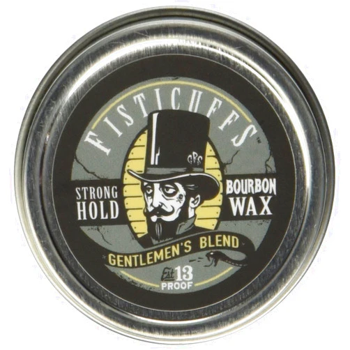 Grave Before Shave Fisticuffs Strong Hold Mustache Wax Gentlemen's Blend 1 Oz. Tin