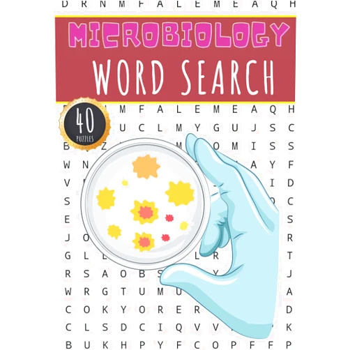 MicrobiologyGames Publishing Microbiology Word Search: 40 Puzzles with Word Scramble | Challenging Puzzle Book For Adults, Kids and Seniors | More Than 300 Scientist Words On ... | Large Print Gift For Microbiologist