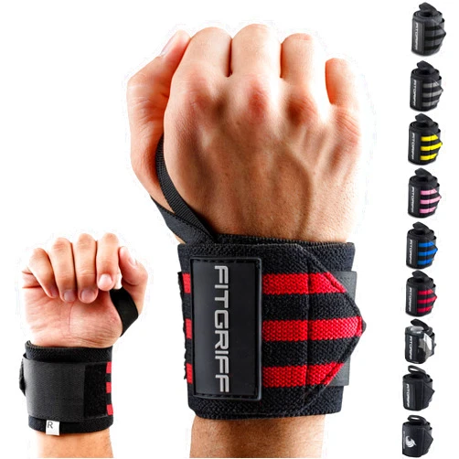 Fitgriff® Wrist Wraps for Weightlifting (18