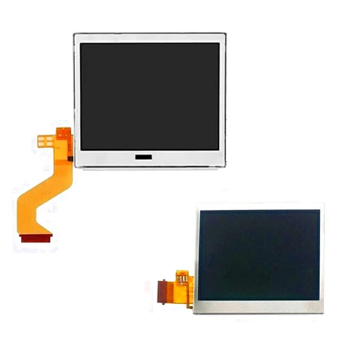 YTXXDEUS 2024 Upgraded Top Upper & Bottom Lower LCD Screen Display Replacement for Nintendo DS Lite DSL NDSL