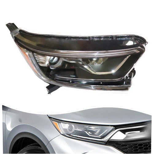YINZINR For 2017-2021 Honda CRV CR-V Halogen Headlights front Headlamps Assembly (Passenger Side)
