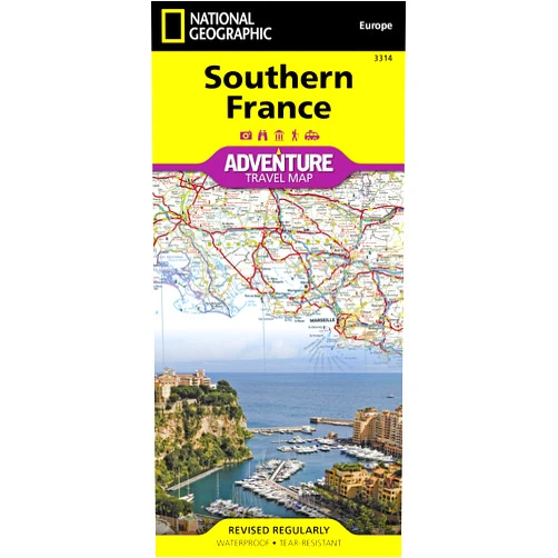 National Geographic Maps Southern France Map (National Geographic Adventure Map, 3314)