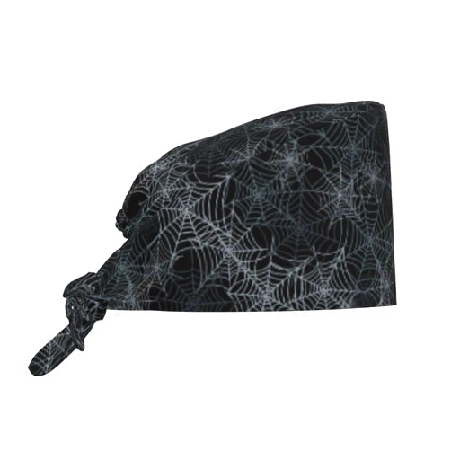 KIKICHUA Working Cap Scrub Cap with Sweatband Adjustable Unisex Women Tie Back Hat Nurse Surgical Caps