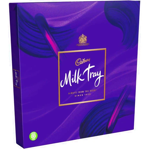 Cadbury Dairy Milk Chocolate Milk Tray Cadbury Milk Tray Cadbury Milk Tray Original Cadbury Dairy Milk Chocolate Milk Tray Imported From The UK England The Best Of British Chocolate Candy The Nation's Favorite Assortment Of Milk Chocolates