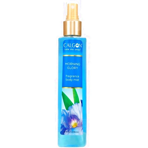 Calgon Morning Glory Fragrance Body Mist 8 oz (Pack of 6)