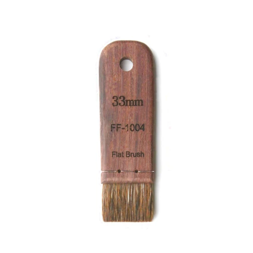 Herend Brush Series FF-1004 (25mm ~ 45mm) for Watercolor,Urbansketch with Chipmunk Hair/Mini Flat Paintbrush (33mm)