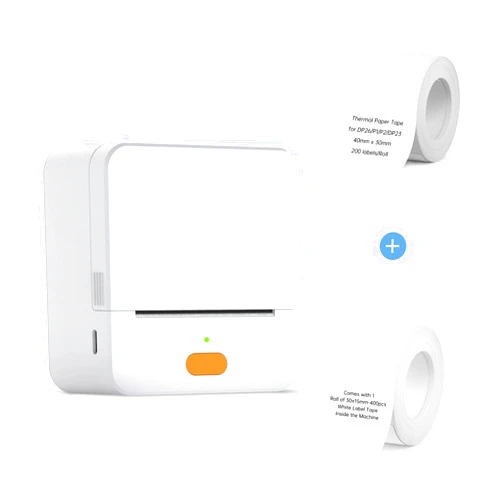 DETONGER P1 Label Maker with 2 Roll Label Tape