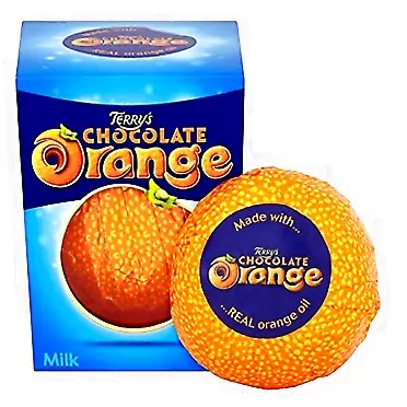 Terry's Chocolate Orange Milk Chocolate Box Original Classic Terry's Chocolate Orange Milk Chocolate Box Imported From The UK England The Very Best Of Terrys Orange Chocolate Candy British Chocolate Terrys Milk Chocolate Orange