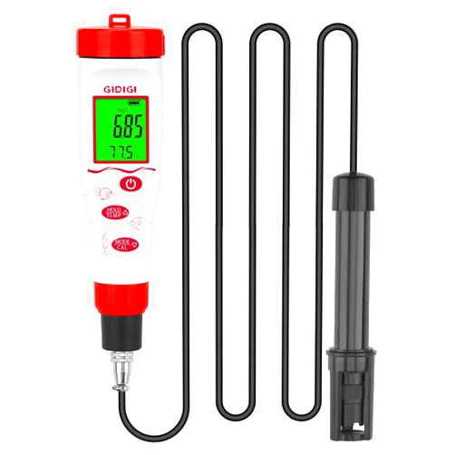 GIDIGI Digital Dissolved Oxygen Meter, GIDIGI Dissolved Oxygen Tester with ATC, DO Meter with 9.84ft DO Probe Cable, Dissolved Oxygen Test Kit for Aquarium, Ponds, Fish Tank Range 0.0‑40.0 Mg/L