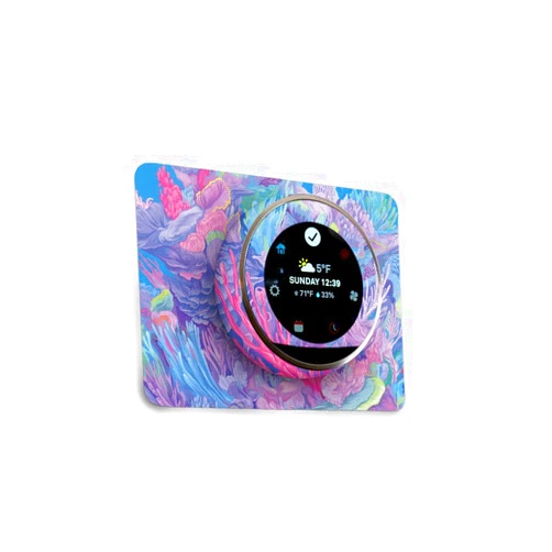 MIGHTY SKINS MightySkins Skin Compatible with Nest Thermostat - Dreamy Reef | Protective, Durable, and Unique Vinyl Decal wrap Cover | Easy to Apply, Remove, and Change Styles | Made in The USA