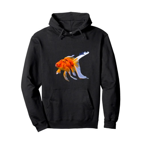 Pet Goldfish Gifts And Fancy Fish Tees by taiche Goldfish Realistic Vector Cut Out Isolated 3 Pullover Hoodie