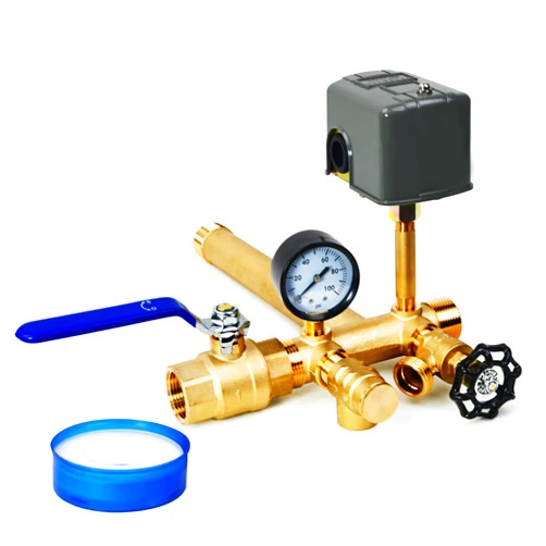 Zhenx Pressure Tank Tee Kit For Water Pressure Tank, Pressure Tank Installation Kit with 1