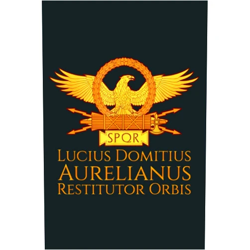 ALLAN HOFFINS Ancient Roman Emperor Aurelian Restitutor Orbis SPQR Rome: notebook, notebook journal beautiful , simple, impressive,size 6x9 inches, 114 paperback pages