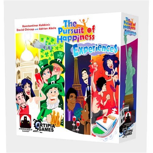 Indie Boards and Cards Pursuit of Happiness Experiences