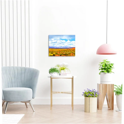 Prism Escapes Vibrant Desert Horizon Canvas Digital Print Wall Art 8