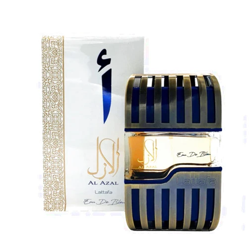 Lattafa Perfumes Al Azal Eau de Parfum Spray for Men, 3.4 Ounce