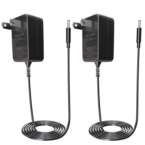 Yubunt 12V/1A AC/DC Power Adapter, Suitable for CCTV Security Cameras. Compatible with Lorex, Night, ZOSI, Reolink, Owl, Swann Security Cameras. (Pack of 2)