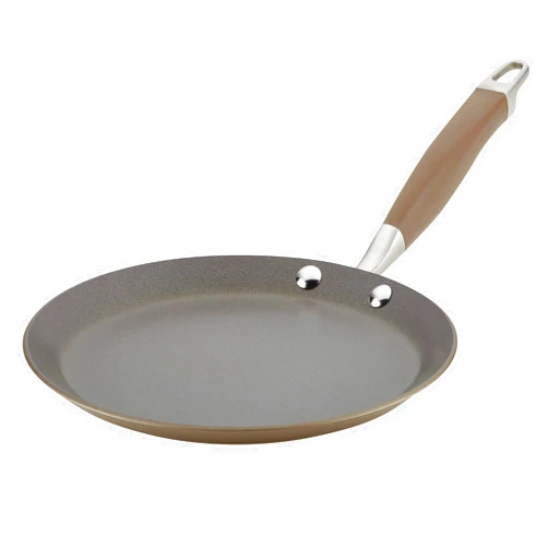 Anolon Advanced Home Hard Anodized Nonstick Crepe Pan, 9.5 Inch, Bronze