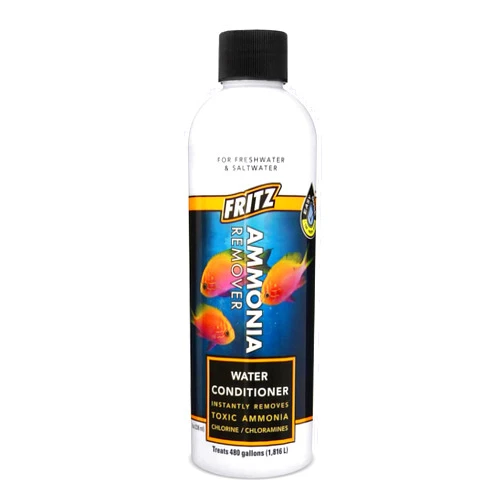 Fritz Aquatics ACCR Water Conditioner Instantly Removes Toxic Ammonia/Chlorine & Chloramines for Fresh & Salt Water Aquariums (8-Ounce)