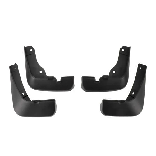 X AUTOHAUX 1set Front and Rear Mud Flaps Splash Guards Mud Guards for Mazda Axela(Hatchback) 2014-2019 W/Mount Accessories