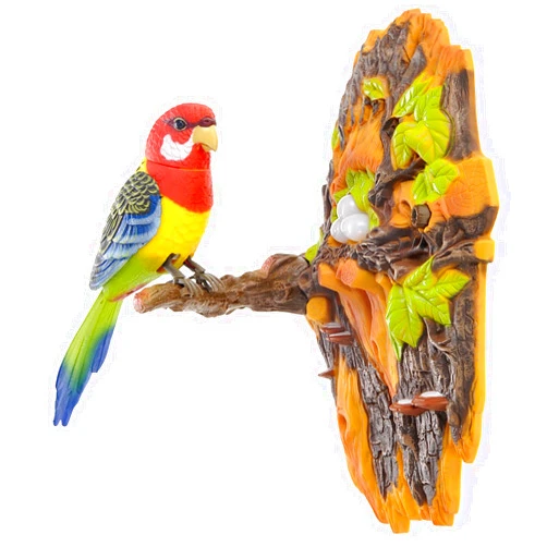 PowerTRC Adorable Chirping & Dancing Bird with Motion Sensor | Wall Decoration | Pet Bird | Novelty Gift
