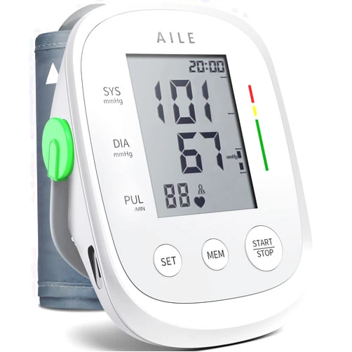 AILE Blood Pressure Monitor,AILE blood pressure machine Upper Arm Large Cuff(8.7