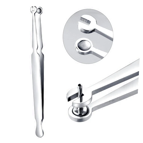 JIESIBAO Piercing Jewelry Change Tool,Piercing Barbell Clamps Easy and Convenient Switching for Cartilage Nose Labret and Helix Piercings