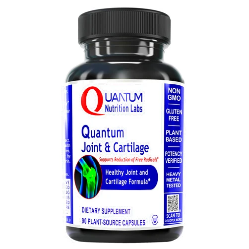 Premier Research Labs Quantum Joint & Cartilage Support Supplement - for Men & Women, Joint Mobility and Muscle Health, Cartilage Repair, Gluten Free, Plant-Sourced, Non-GMO - 90 Capsules