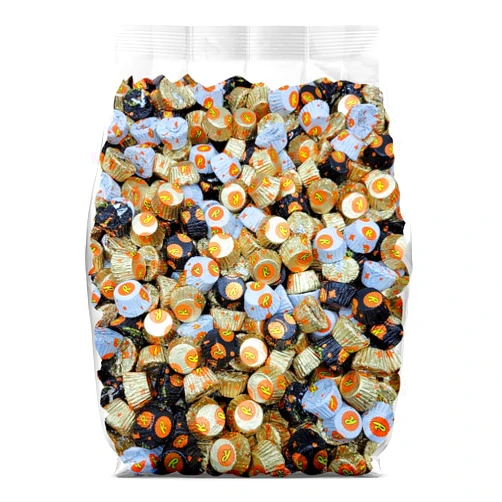 Yummy Chew ReesesPeanut Butter Cups - Bulk ReesesMiniature Cups Assortment - Individually Wrapped Assorted Chocolate Peanut Butter Cups Candy - Bulk Candy Party Bag - 150 Pieces