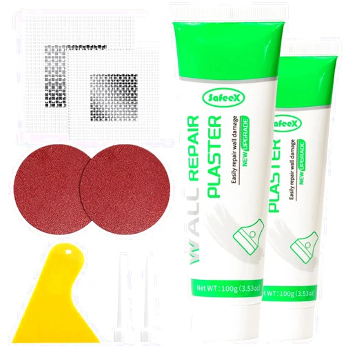 DOKLY Drywall Repair Kit, Spackle Wall Repair Patch Kit with Scraper, (Pack of 2)