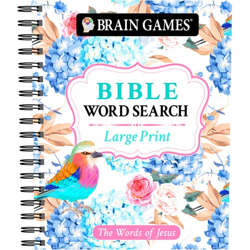 By Publications International Ltd. (Author), Brain Games (Author) Brain Games - Large Print Bible Word Search: The Words of Jesus (Brain Games - Bible)