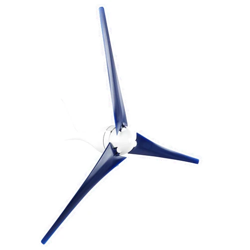 Hyuduo Aerogenerator 400W Wind Turbines Generator Kit 3 Blade Aerogenerator Alloy + Plastic Aerogenerator Solar and Wind Power Parts and Accessories (48V)