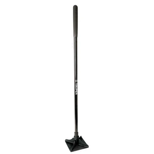 Truper 34387 8-Inch X 8-Inch Tamper, Long Steel Handle, 48-Inch