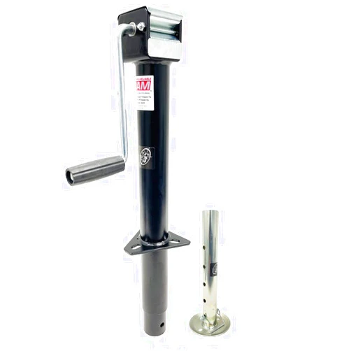 Southwest Wheel 5,000 lbs Side wind A-frame Trailer Jack w/Zinc Adjustable Drop leg