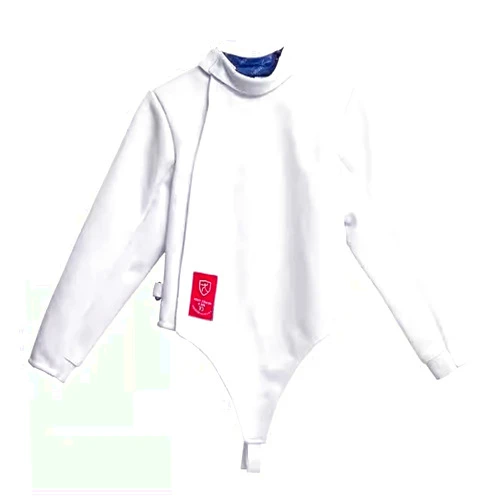 HXYhydrypd Fencing Jacket for Children Adult, 350N Fencing Equipment Protective Suit, Stab-Resistant Fabric Fencing Suit, Foil/Epee/Sabre Fencing Suit (Color : Right Hand, Size : 60#)