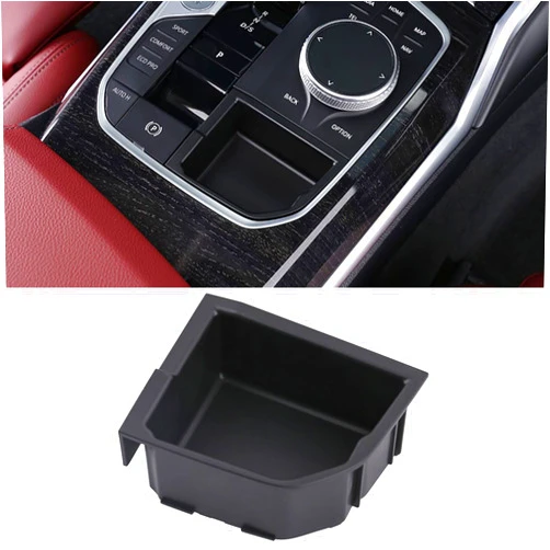 Cakievro ​Left Driver Cars Console Shift Lever Storage Box Modification for BMW 2 3 4 X3 X4 X5 X6 Series F40 F44 G20 G28 G29 G01 G05 G07
