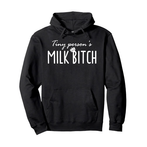 Mama's Boobery Mom Brewing Breast Milk Awareness Tiny Person's Milk New Mom Boobery Funny Breastfeeding Mama Pullover Hoodie