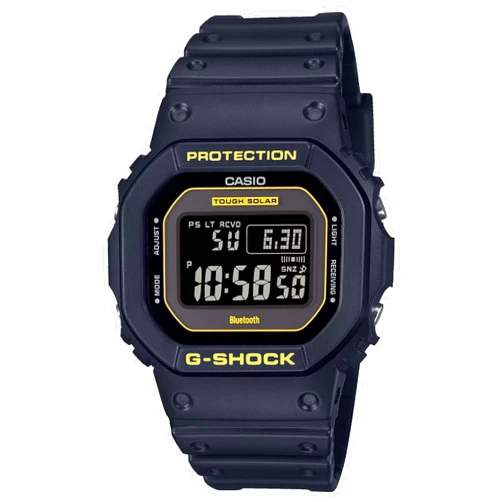 G-Shock Casio GWB5600CY-1 Men's Tough Solar Alarm Chronograph Caution Yellow Black Watch