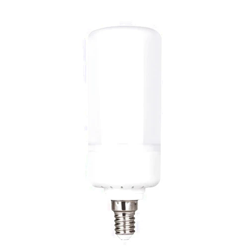AKSPET Fengyan Home Bulbs AC85-265V E27 E14 E12 E26 LED Flame Effect Fire Light Bulbs B22 5W Three Modes Safe and Energy-Saving LED Light Bulb Household Lamp (Color : Rose Red, Size : E12)