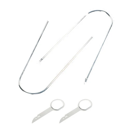 RACOONA Car Radio Removal Pry Tool Kit,Stereo Removal Tool,U-Shaped Radio Removal Tool,Car Accessories Radio Removal Tool Key and Removal Pry Tool Kit,Fits Most Car CD DVD Audio Frequency Converter