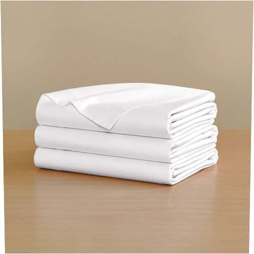 H by Frette Percale Top Sheet (Queen) - Luxury All-White Top Bed Sheet/Cool and Crisp, Recommended for Anyone Who Gets Hot at Night / 100% Long-Staple Cotton