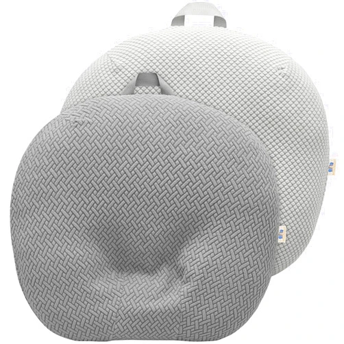 BlueSnail Strechy Newborn Lounger Cover, Removable and Ultra Soft Sung Fitted Baby Lounger Slipcover by BlueSnail (2 Pack, Gray+Light Gray)